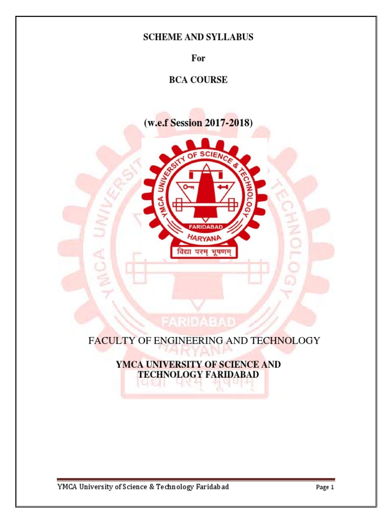 Bca Scheme and Syllabus | PDF | Integral | Function (Mathematics)
