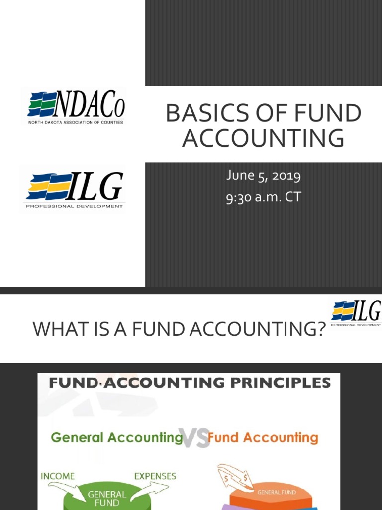 Fund Accounting Basics PDF Fund Accounting Expense
