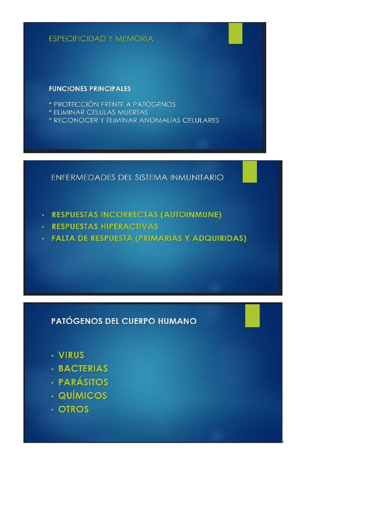 Sistema Inmunitario | PDF