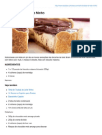 Torta Trufada de Leite Ninho: Ingredientes