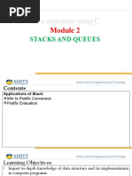 Data Structures Using C: Stacks and Queues