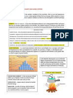 Climate and Global Systems Earth Sci