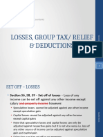 08 - Losses - Deductions Taxation