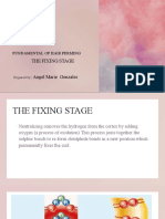 THE Fixing Stage: Angel Marie Gonzales: Fundamental OF Hair Perming
