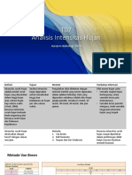 T07 Analisis Intensitas Hujan: Asisten Hidrologi 2023