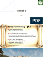 Tijdvak 5: Havo 4