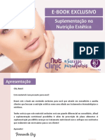 E-Book Exclusivo: Suplementação Na Nutrição Estética