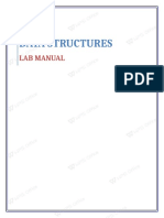 Data Structures: Lab Manual