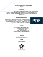 Gestión del Talento Humano: Promoción de la Salud Ocupacional