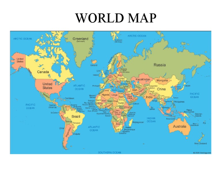World Map | PDF