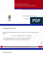 Representação Numérica Métodos Numéricos Aplicados À Engenharia Elétrica