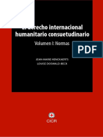 Lectura de Introducción de La Semana 03 - El Derecho Internacional Humanitario Consuetudinario. Volumen 1 Normas