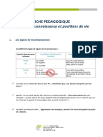 Signes de Reconnaissance - Positions de Vie