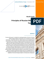 Nicola Fasola - Principles of Russian Military Thought (2017)