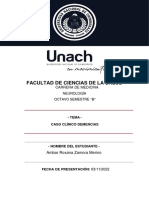 Zamora Ambar Caso Clinico Demencias