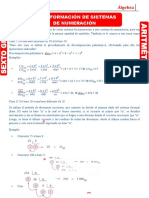 Transformación de Sistemas de Numeración