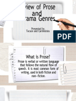 PinakaFinal Review of Prose and Drama Genres