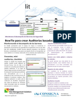 Bowtie para Crear Auditorías Basadas en El Riesgo: Monitoreando El Desempeño de Las Barreras