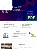 Going Cashless: RBI Policies in Greater Noida