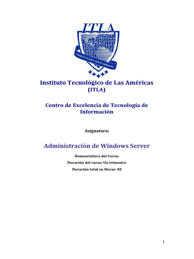 Curso de Administración Windows Server 2012 | PDF | Dirección IP ...