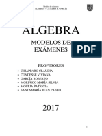 Modelos de Exámenes