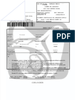 Certificado de Incapacidad Temporal para El Trabajo: Serie Y Folio FV 204577