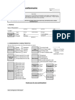 Youth Profile Questionnaire