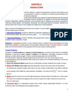 1 - Chapter (1) Analysis of Data and Its Types Exercise