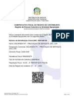 Registo de Pessoa Colectiva Ou Entidade Equiparada