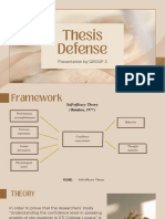 Thesis Defense Presentation Group 3 Self-Efficacy