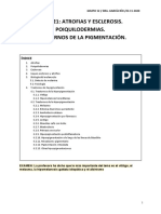 Tema 21: Atrofias Y Esclerosis. Poiquilodermias. Trastornos de La Pigmentación