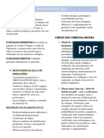 Checklist cirurgia segura