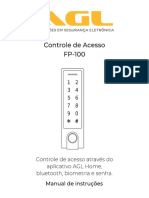 Manual Controle de Acesso FP100
