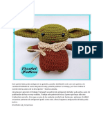 Baby Yoda Amigurumi PDF Crochet Pattern