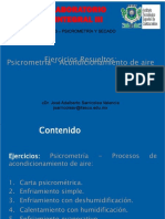 PDF 31 Expo Ejercicios Resueltos Psicrometria Acondicionamiento de Aire DR Jose A Sarricolea Valencia - Compress