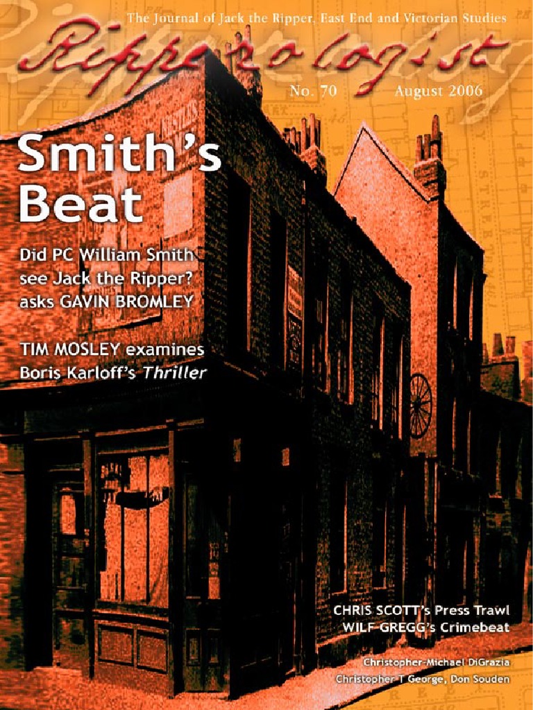 Ripperologist 70 | PDF | Jack The Ripper