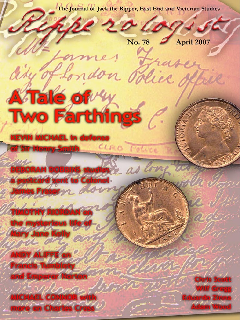 Ripperologist 78 | PDF | Jack The Ripper | Writing