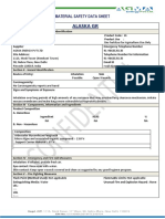 Alaska GR MSDS