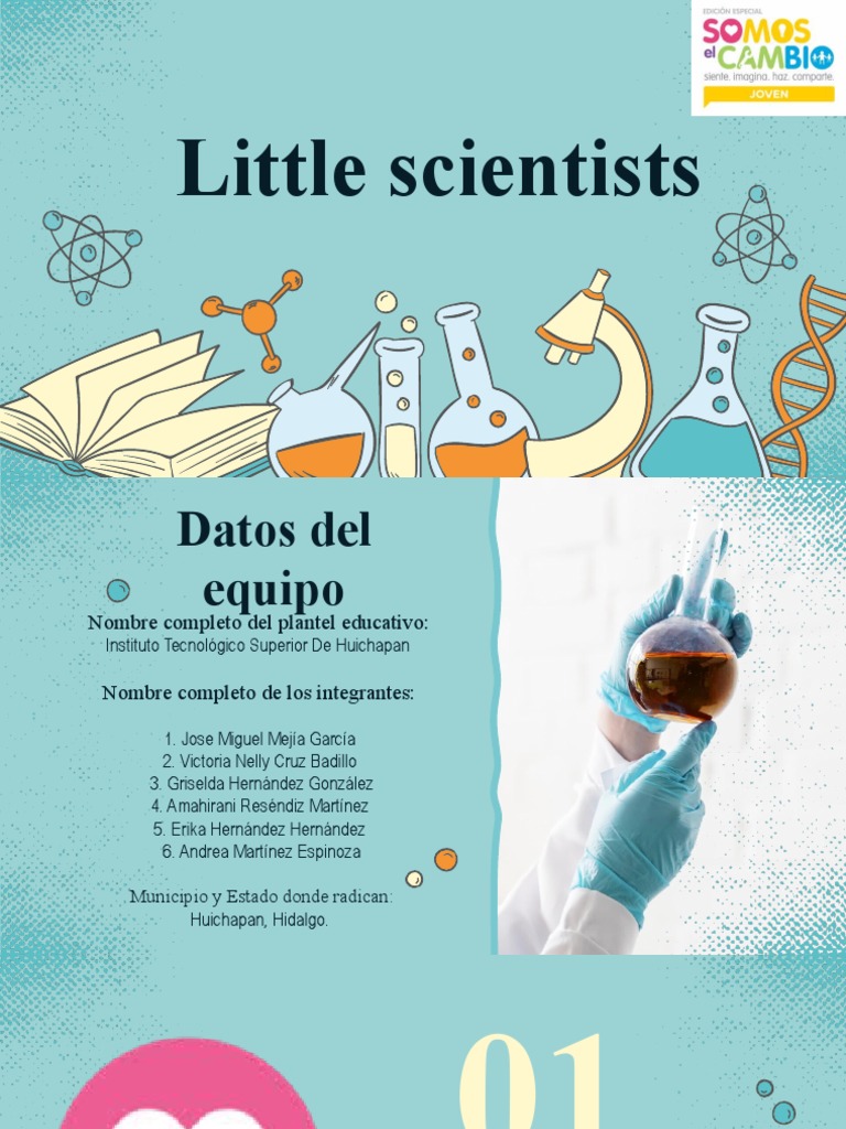 Science Education Center by Slidesgo PDF Educación de la primera