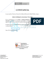 Certificado Curso Ensap - Serums Gestion Sanitaria