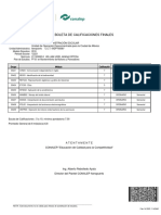 Boleta de Calificaciones Finales