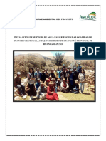 Informe Ambiental Del Proyecto