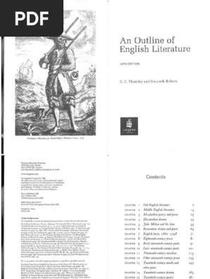 Toaz - Info An Outline of English Literature GC Thornleypdf