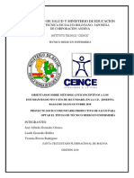Ministerio de Salud Y Ministerio de Educacion: Escuela Tecnica de Salud Boliviano-Japonesa de Corporacion Andina