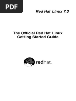 The Official Red Hat Linux Getting Started Guide