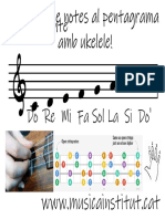 Lectura Notes 2022 Albert Música Parts I Score Per Ukelele v2023v2 - Una Pàgina Per Compàs Gegant