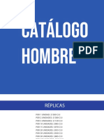 Catálogo Hombre