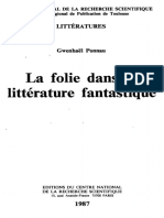 La Folie Dans La Littérature Fantastique