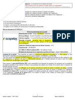 Chapitre N°3 Exposer Les Modalités de Rupture Possibles D'une Relation de Travail (Salariale Ou Indépendante) Élèves T°TU010323