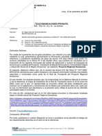 Programa Nacional de Telecomunicaciones-Pronatel: Gilat Networks Perú S.A. RUC: 20600386442